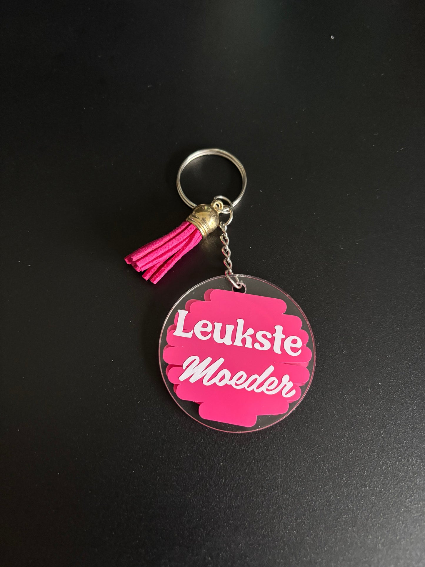 Moeder Sleutelhanger ByMVcrafts