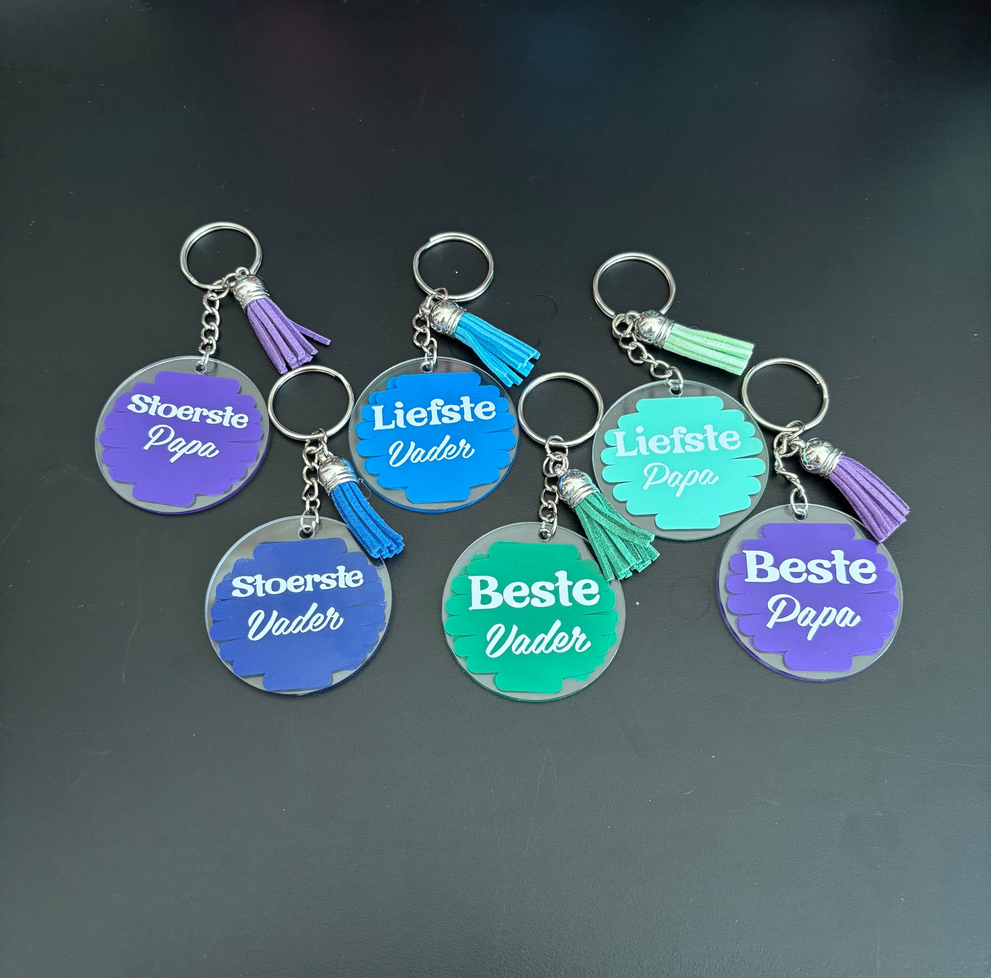 Vader Sleutelhanger ByMVcrafts