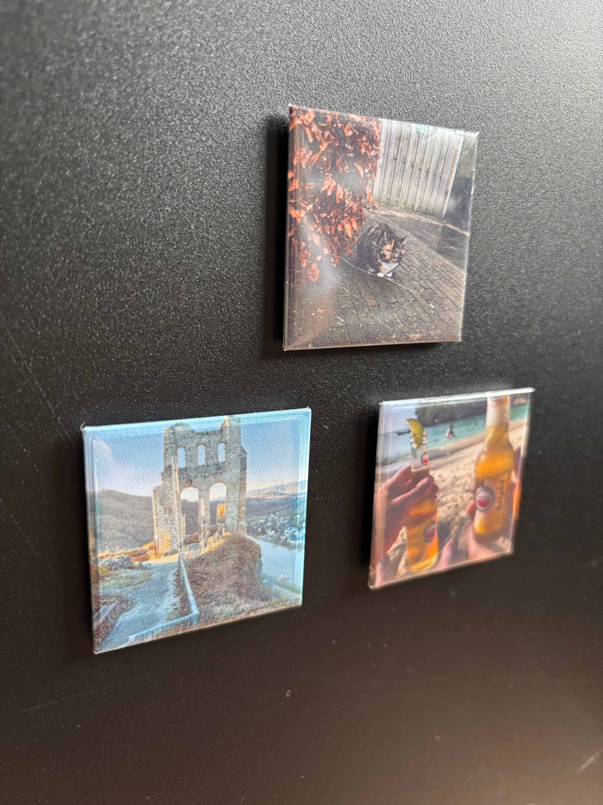 Fotomagneet set van 3 ByMVcrafts