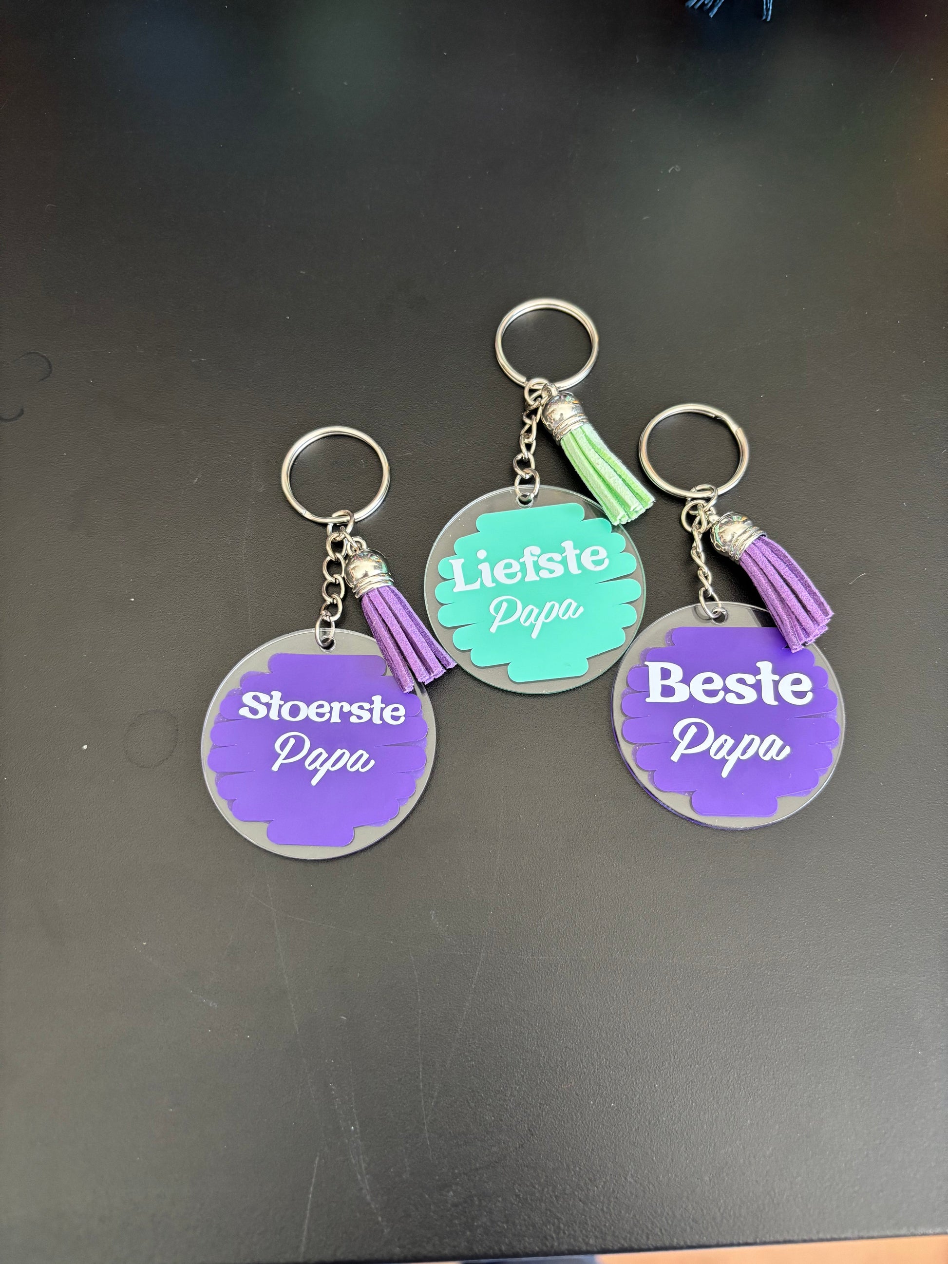 Vader Sleutelhanger ByMVcrafts