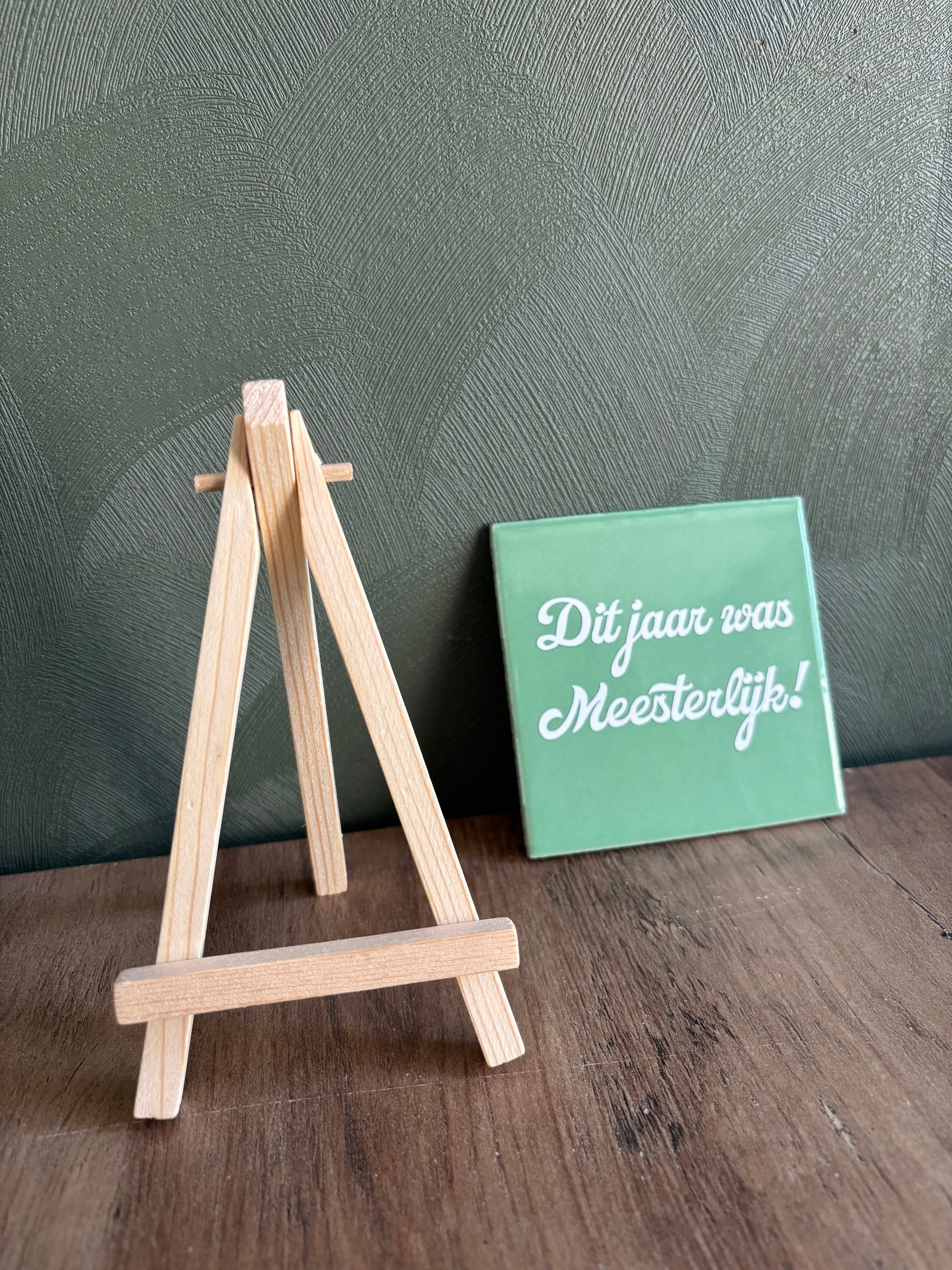 Tegeltje “Dit jaar was meesterlijk!” ByMVcrafts
