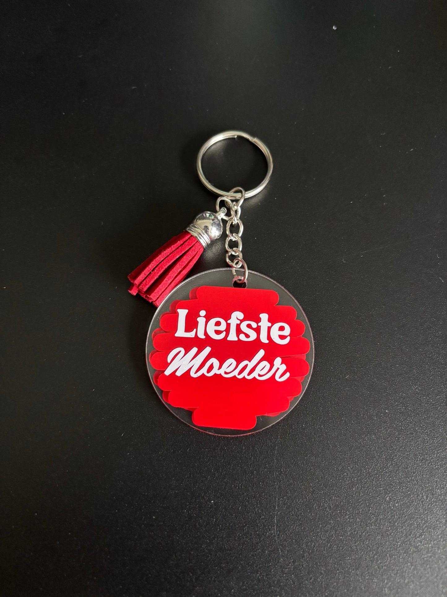 Moeder Sleutelhanger ByMVcrafts