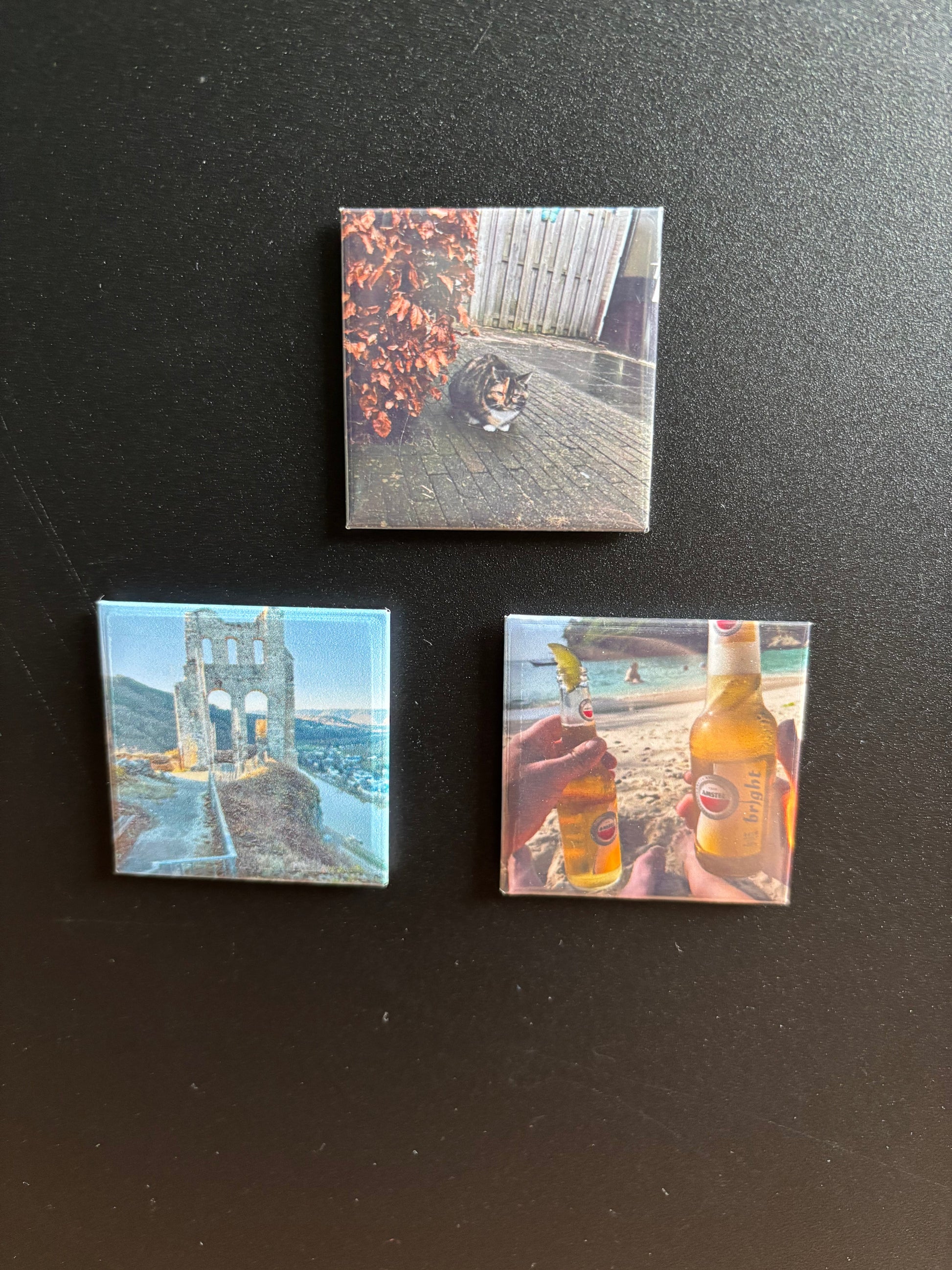 Fotomagneet set van 3 ByMVcrafts
