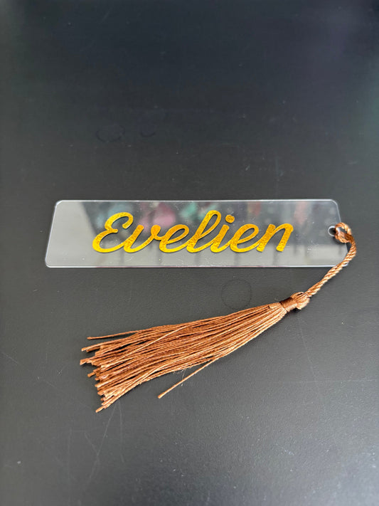 Naam Boekenlegger ByMVcrafts