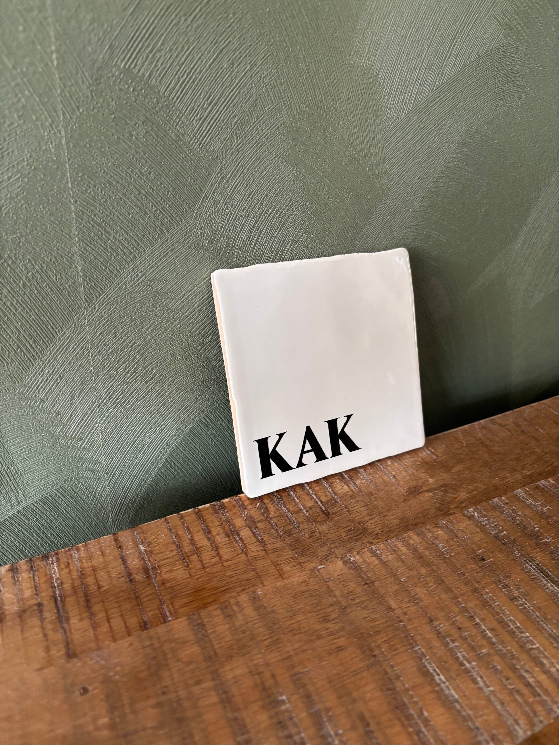 Tegel “KAK” ByMVcrafts