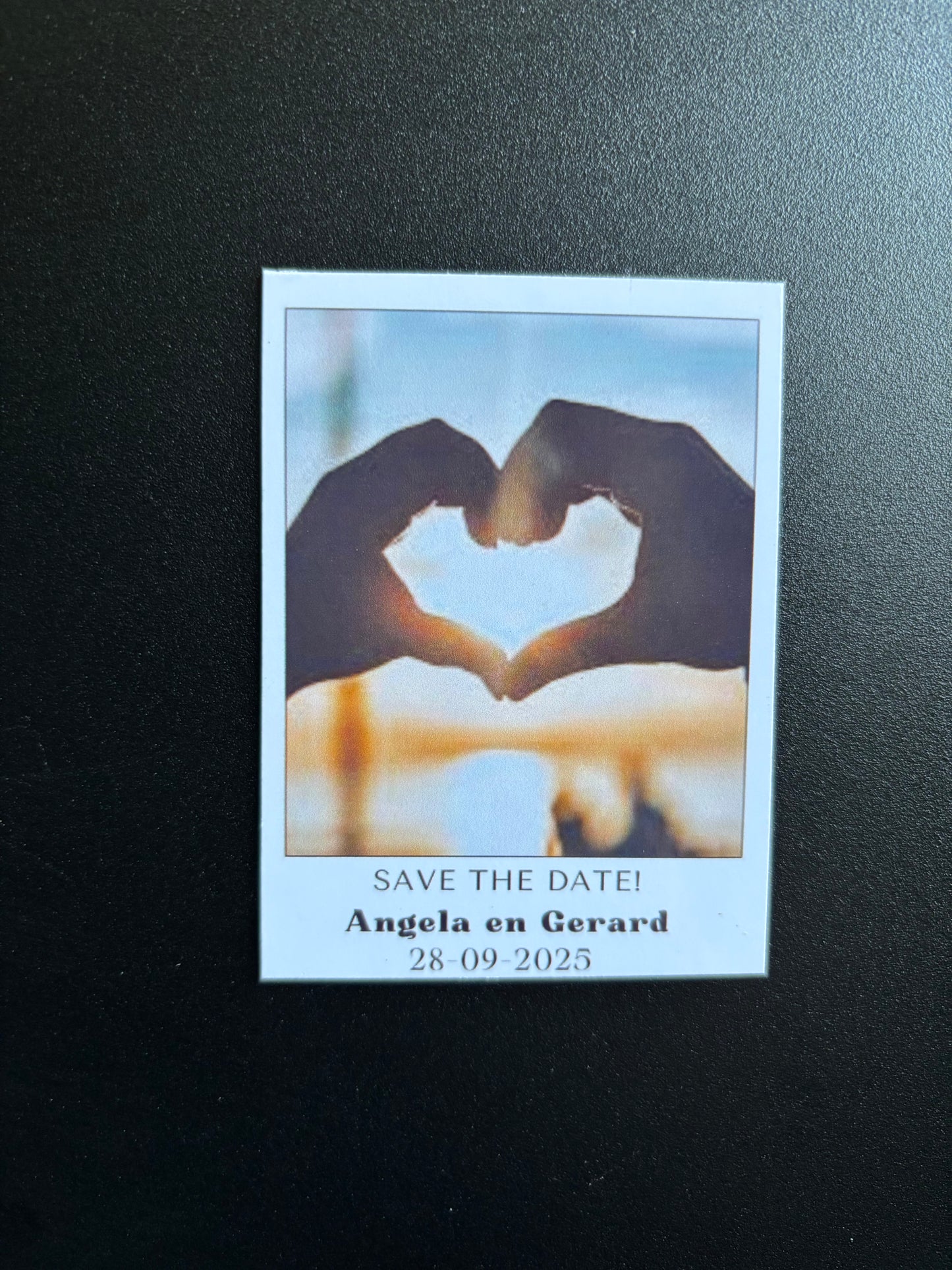 Save the date magneten ByMVcrafts