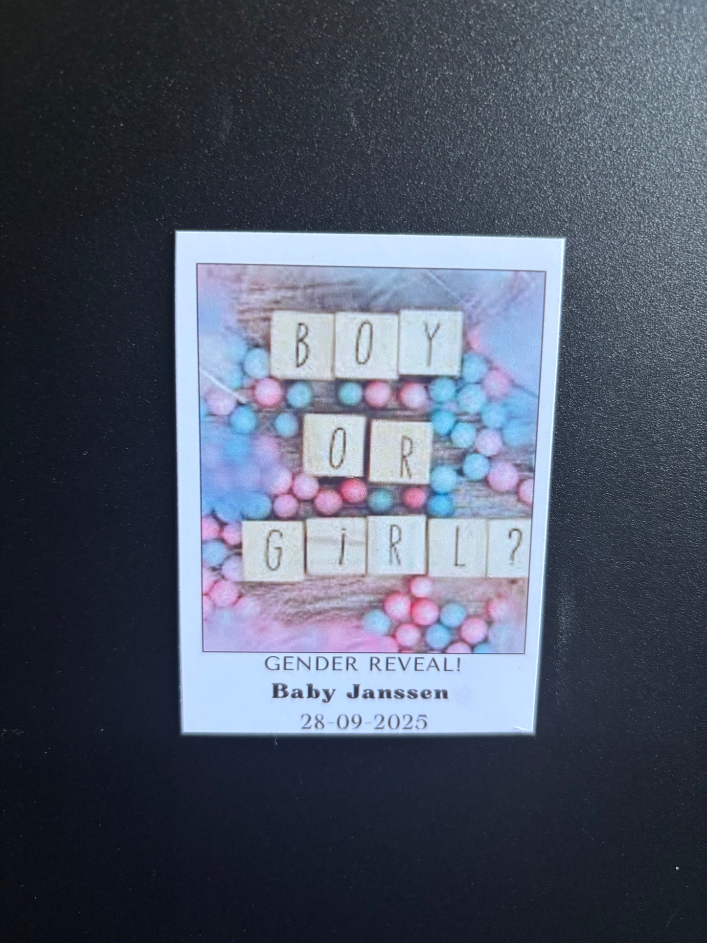 Save the date magneten ByMVcrafts