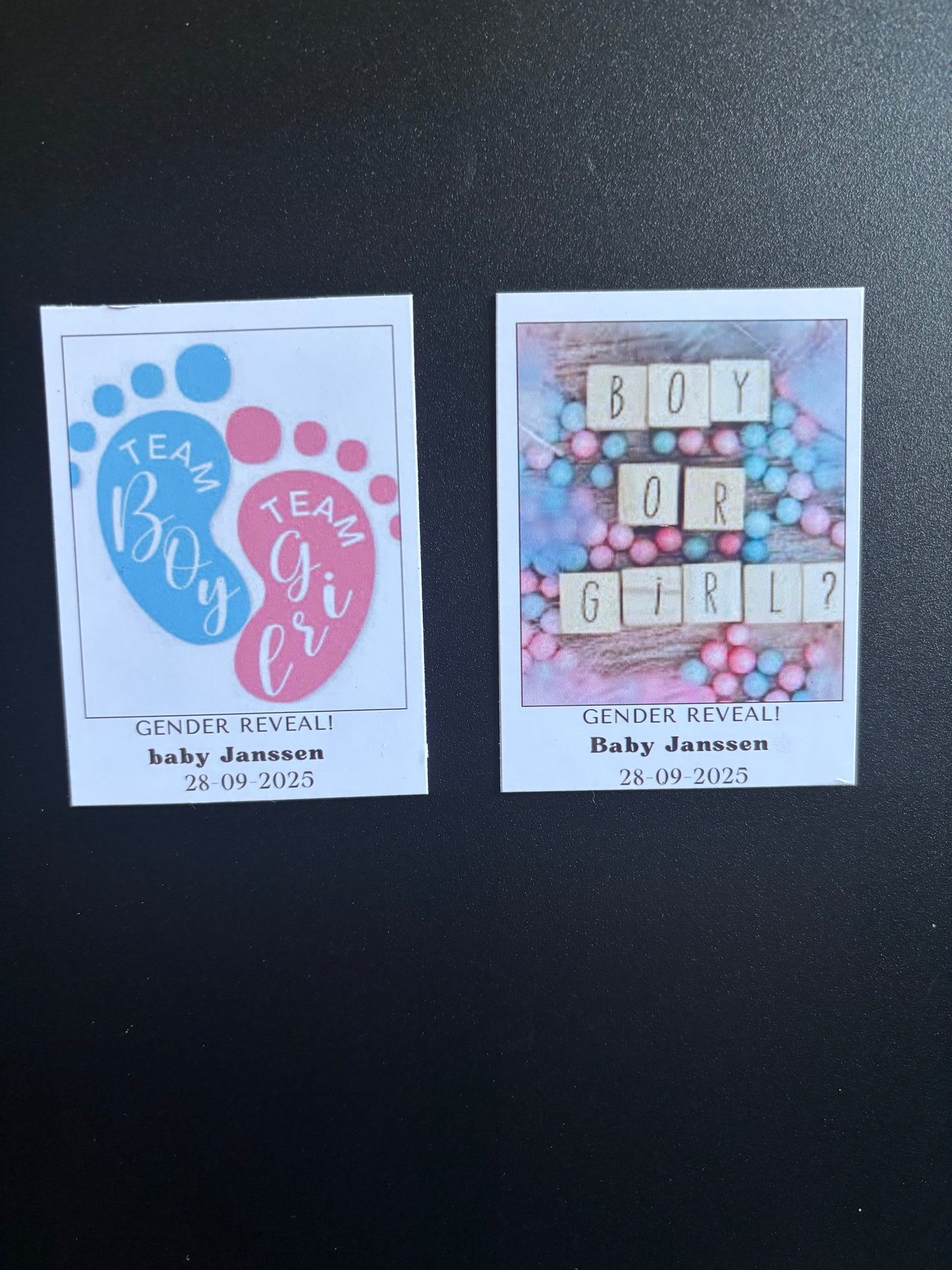 Save the date magneten ByMVcrafts