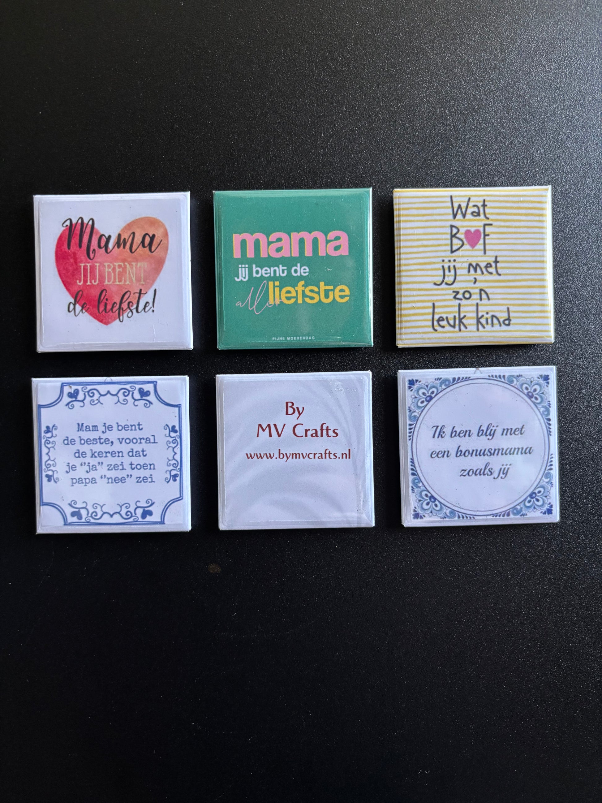 Foto magneten 5x5cm ByMVcrafts