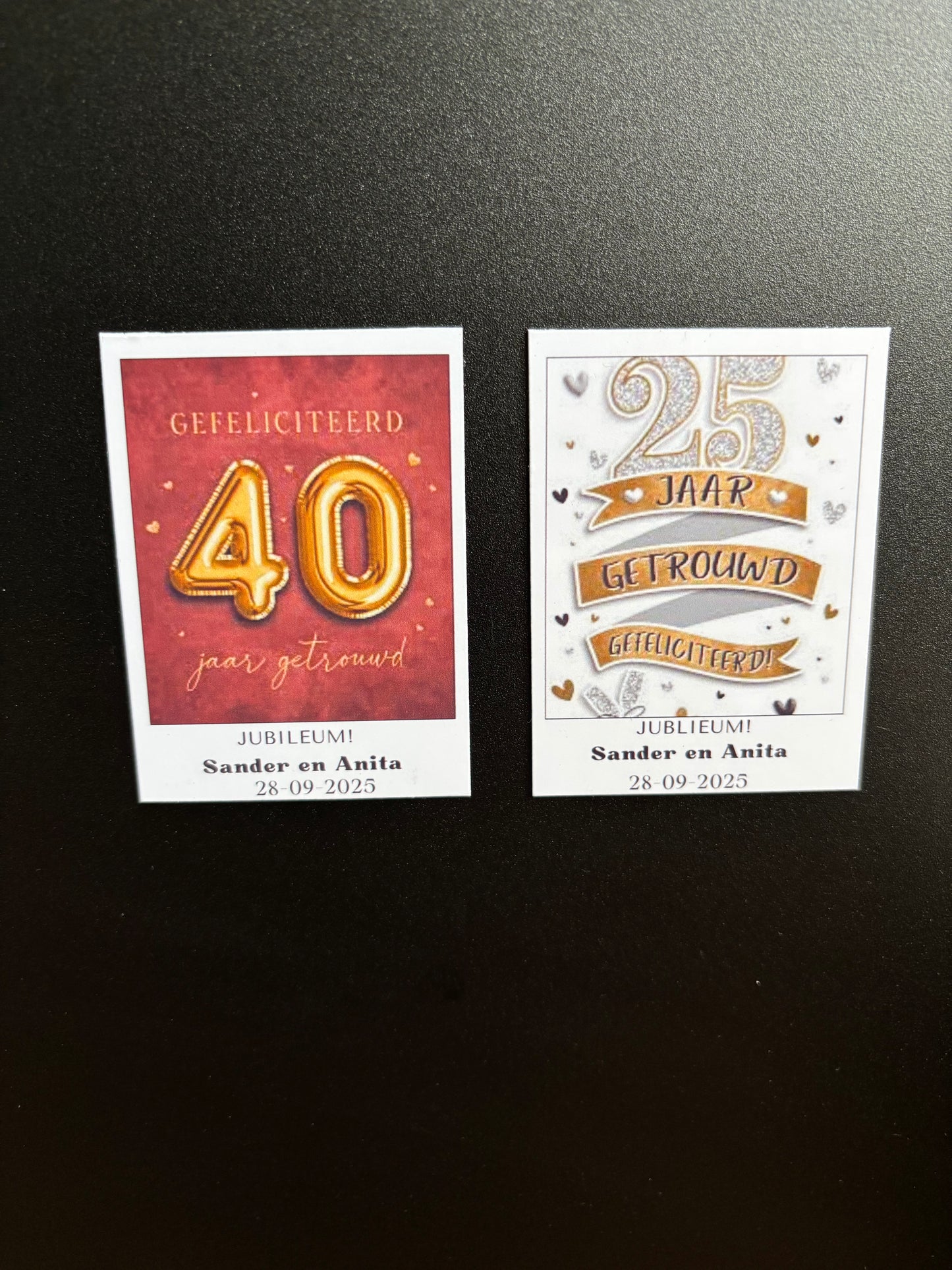 Save the date magneten ByMVcrafts