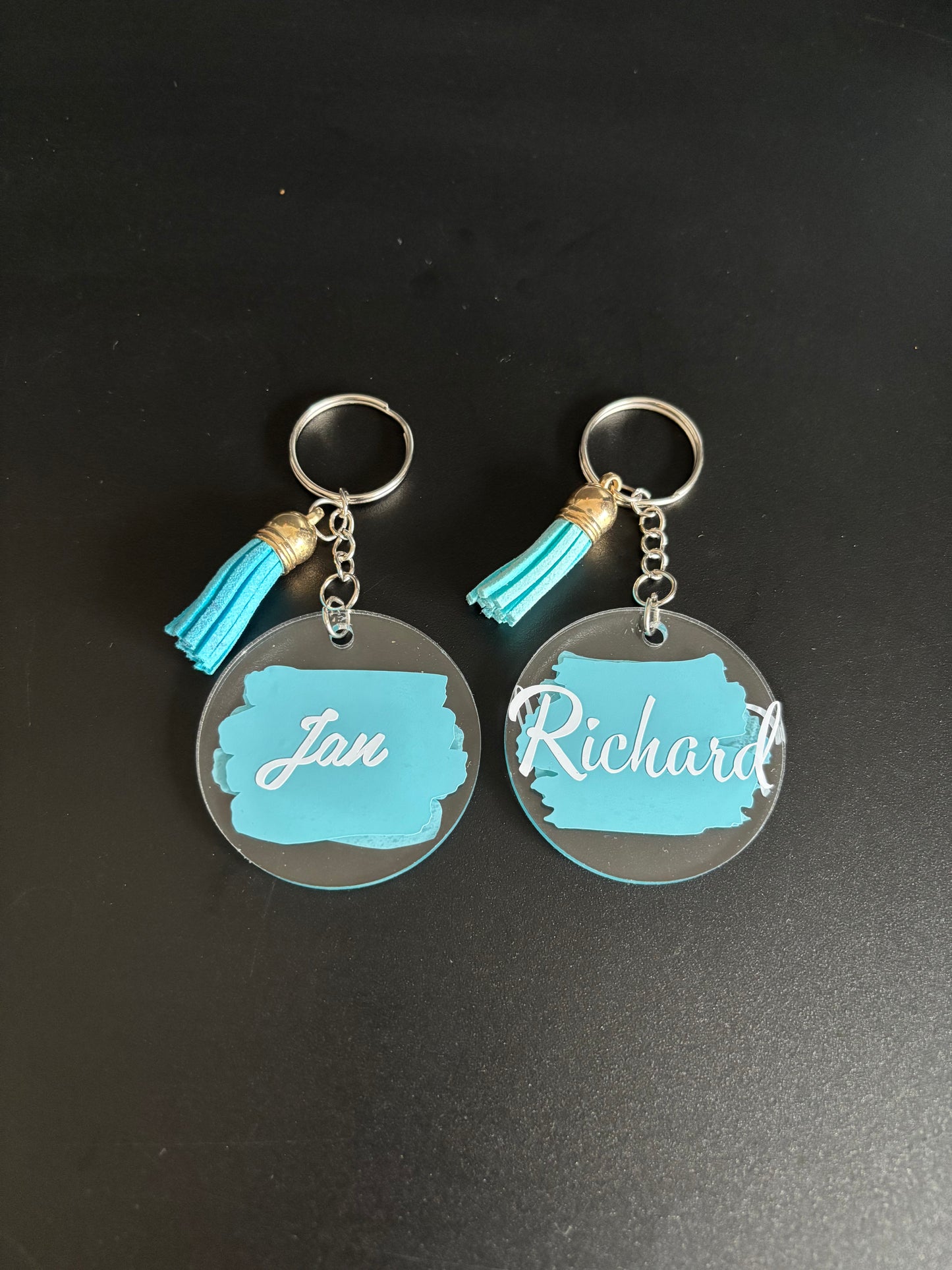 Naam sleutelhanger ByMVcrafts