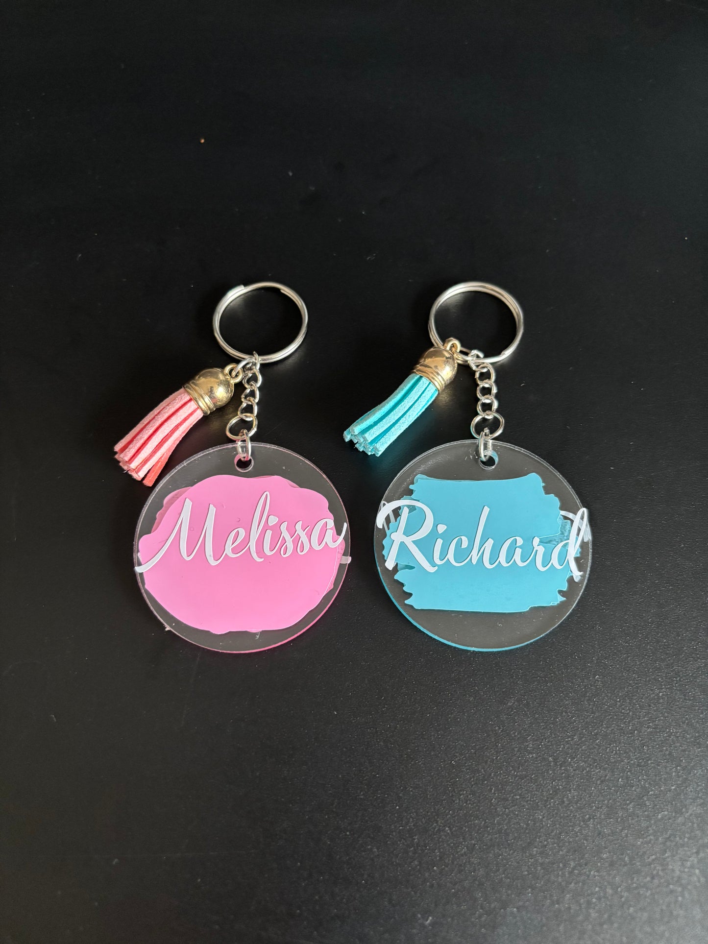 Naam sleutelhanger ByMVcrafts