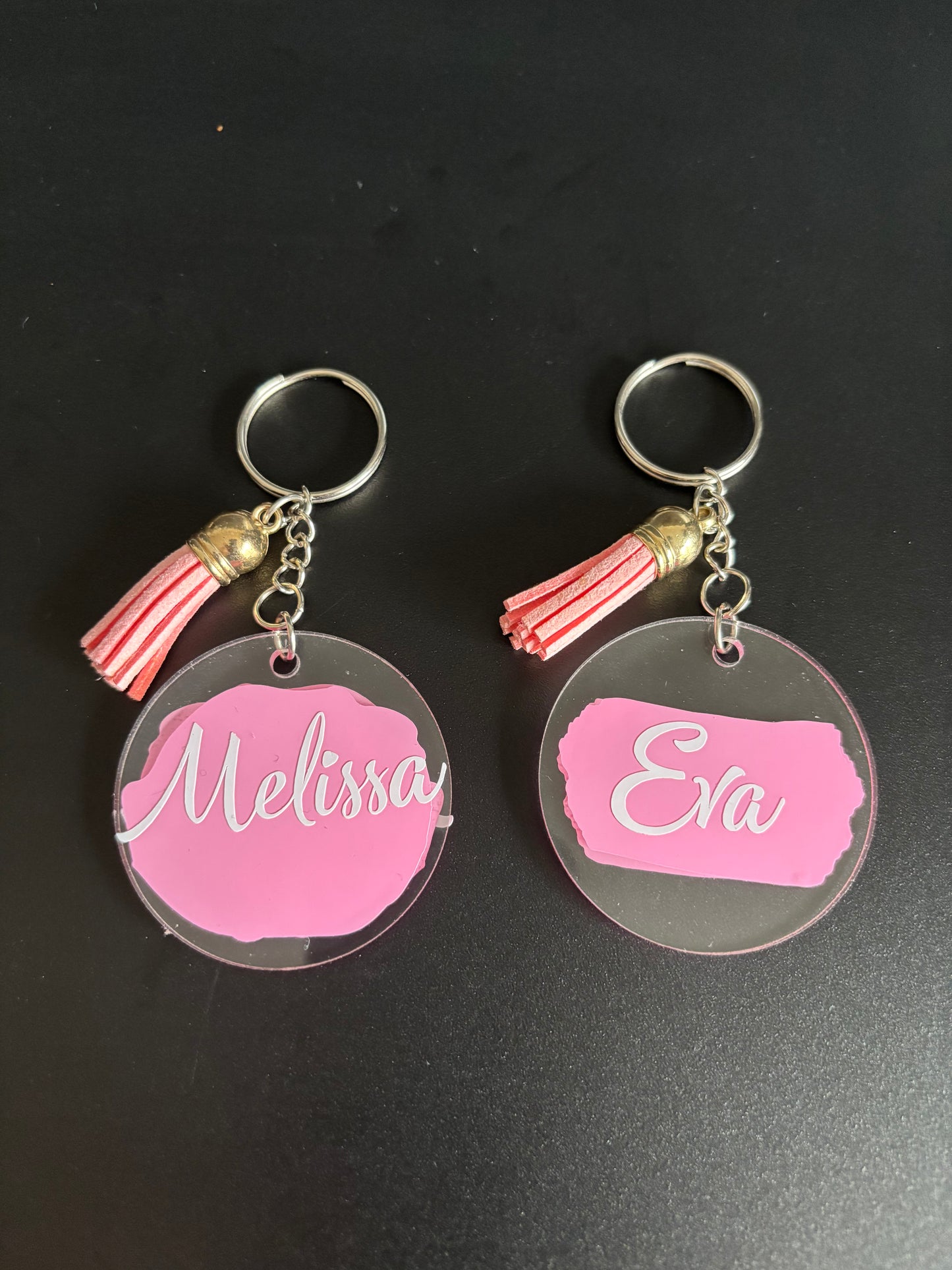 Naam sleutelhanger ByMVcrafts