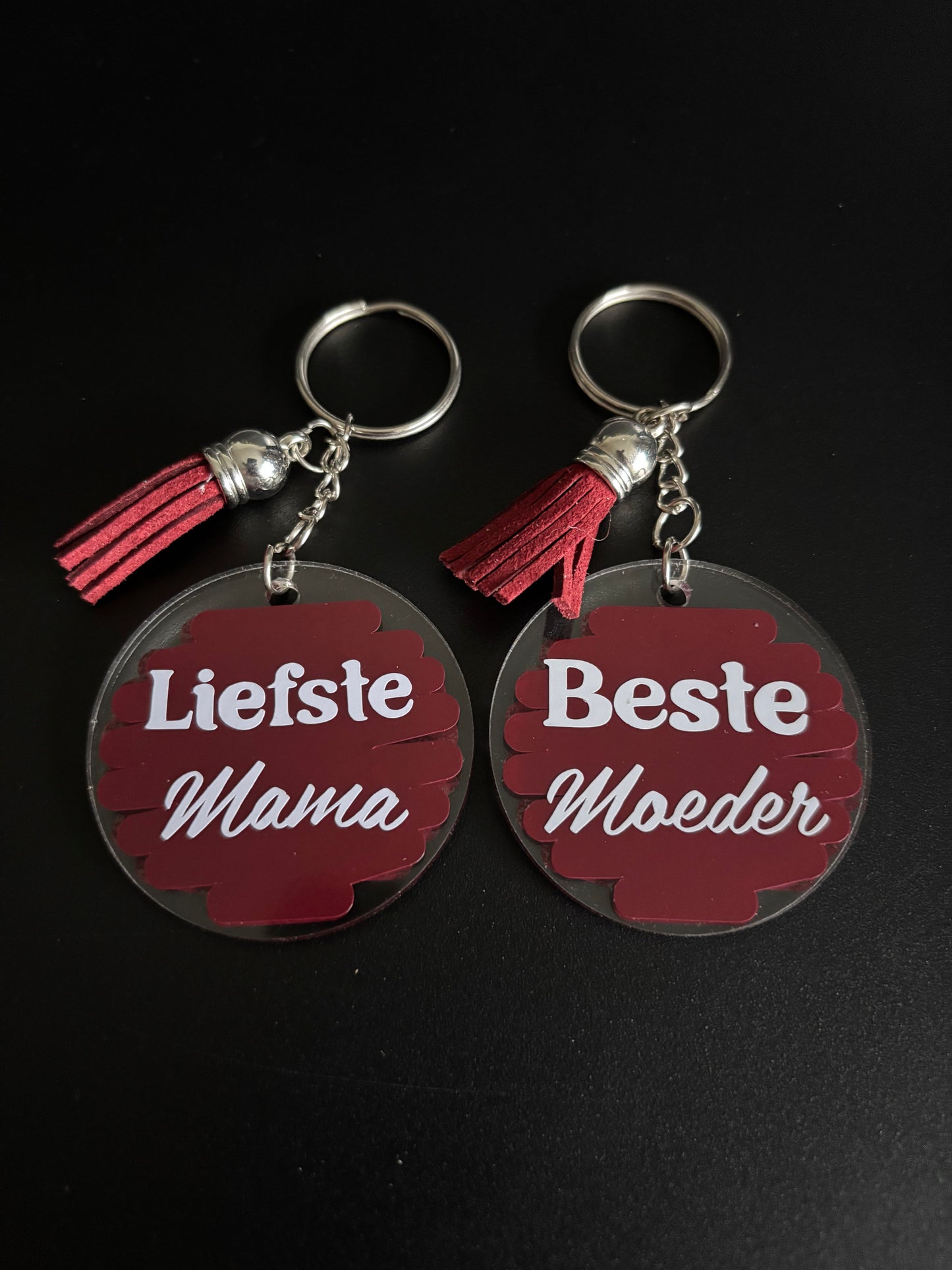 Moeder Sleutelhanger ByMVcrafts