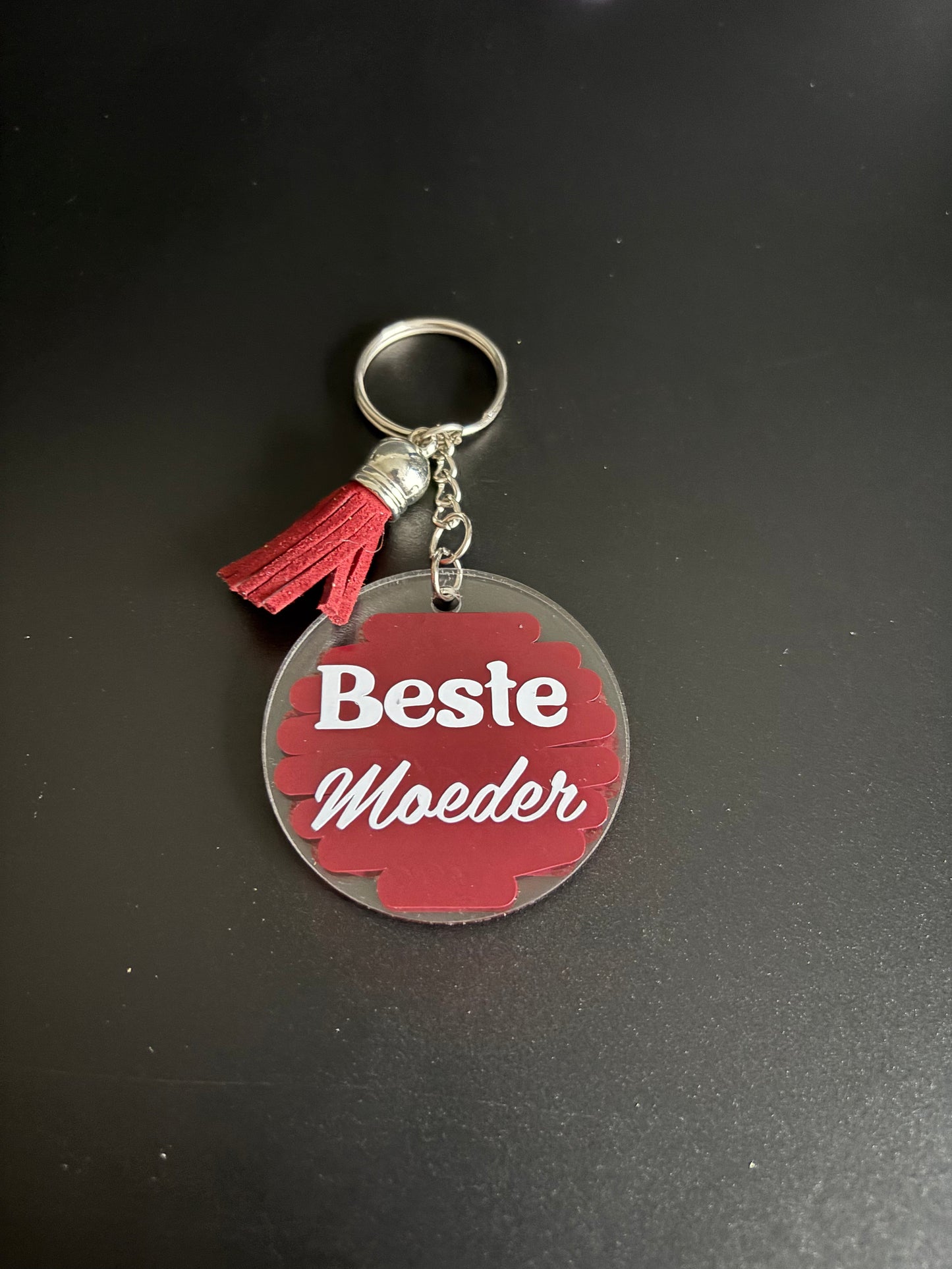 Moeder Sleutelhanger ByMVcrafts