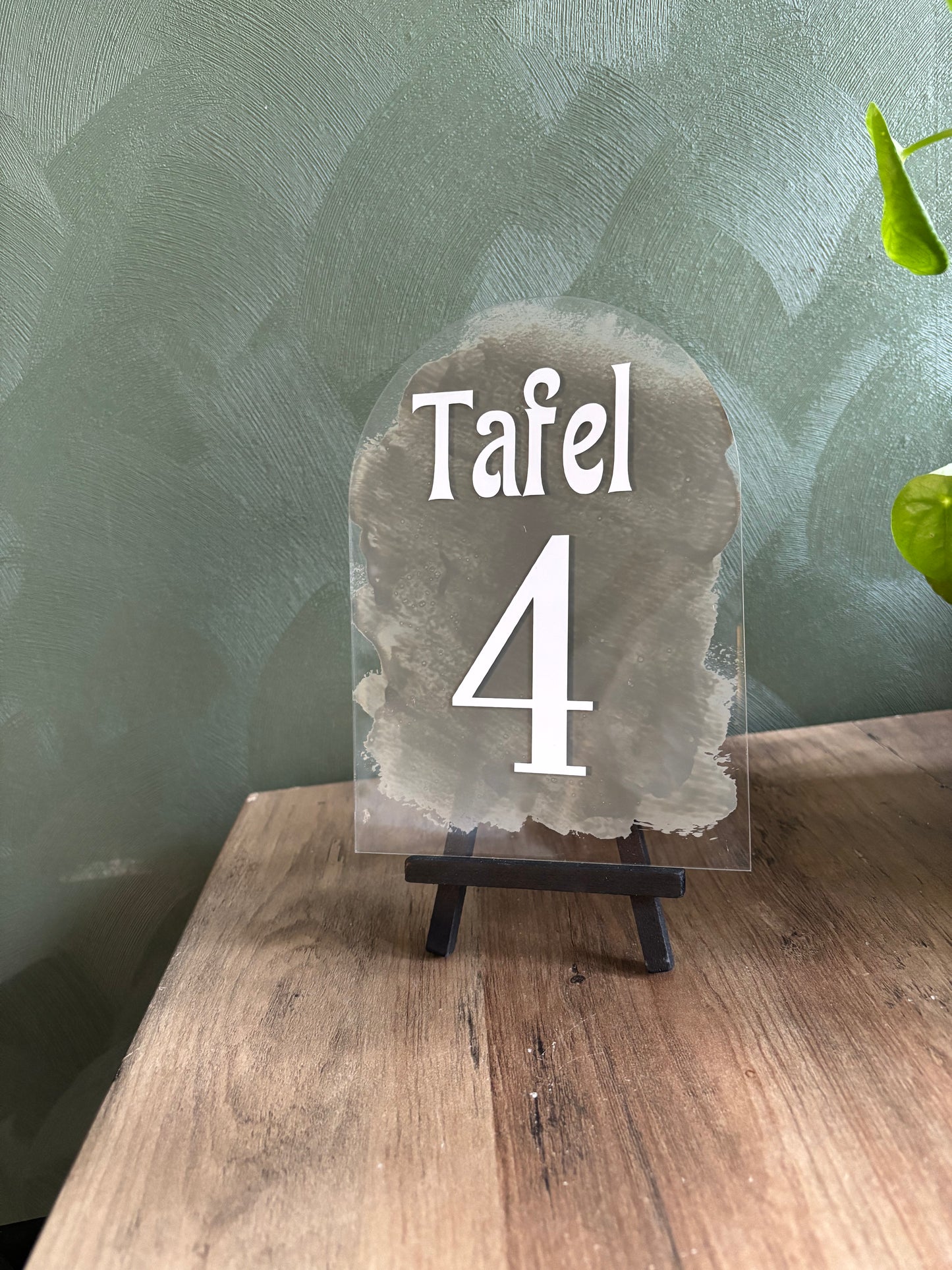 Tafel display tafelnummer ByMVcrafts