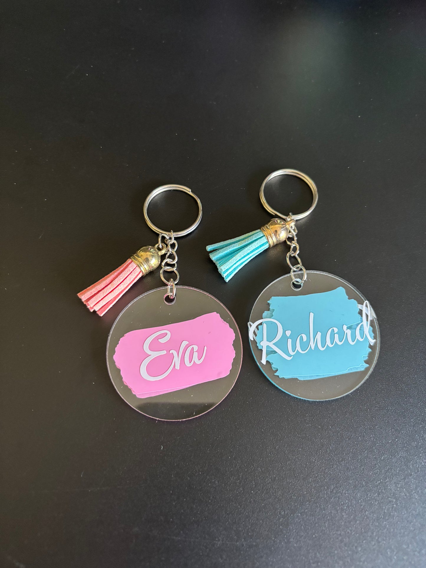 Naam sleutelhanger ByMVcrafts