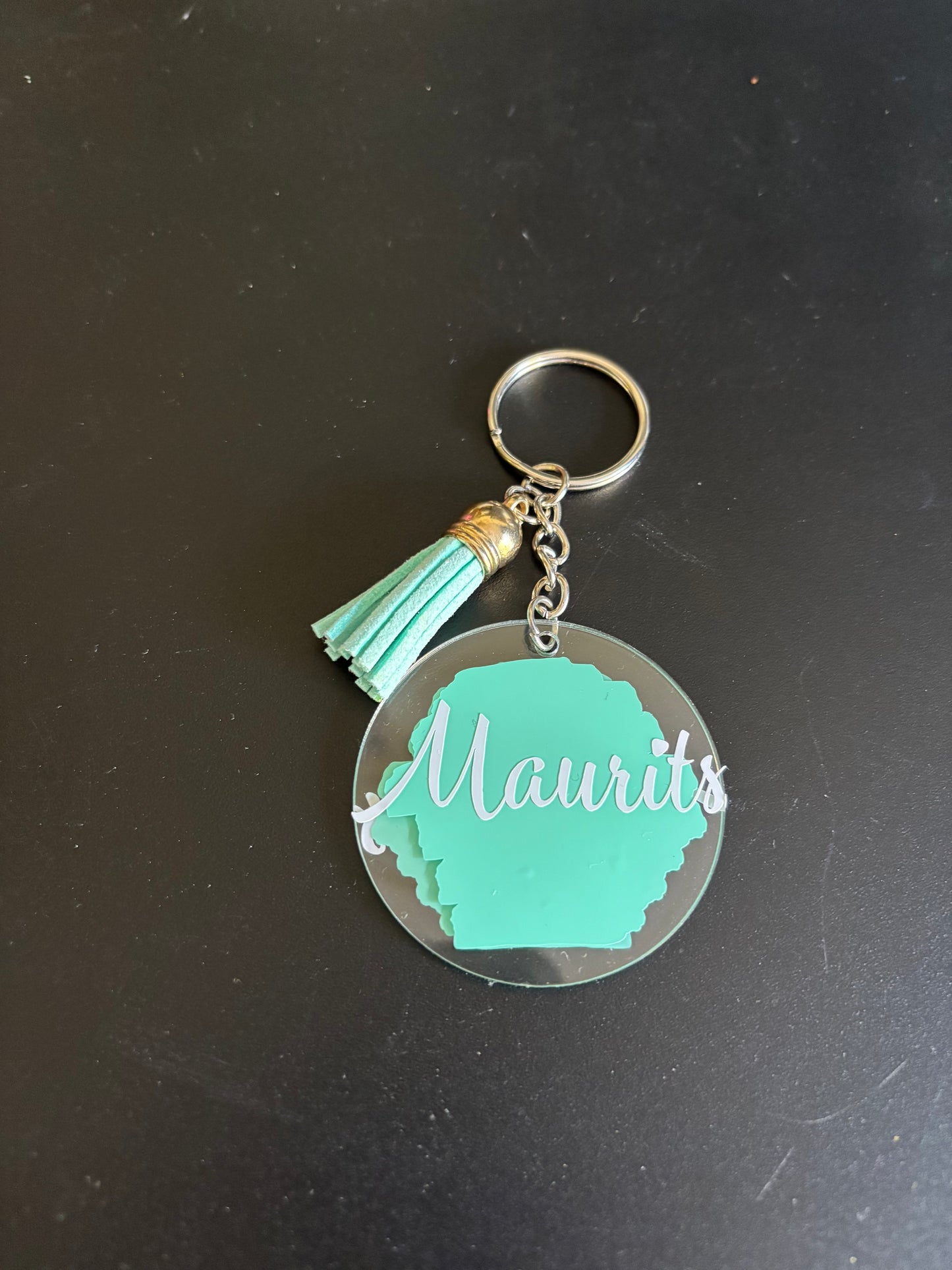 Naam sleutelhanger ByMVcrafts