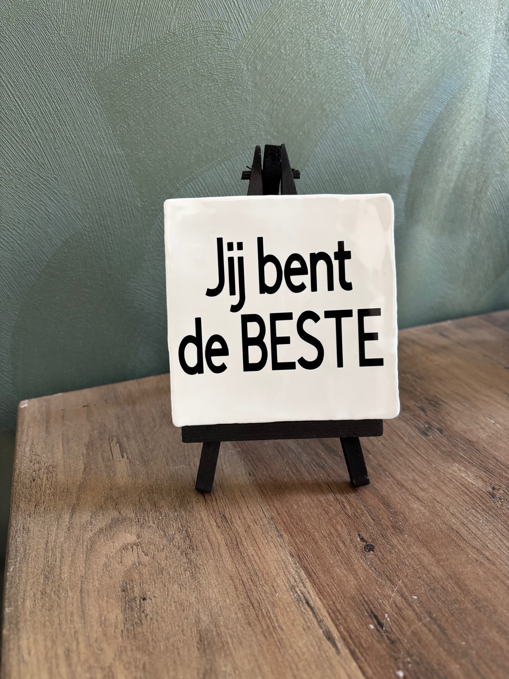 Tegeltjes met tekst ByMVcrafts