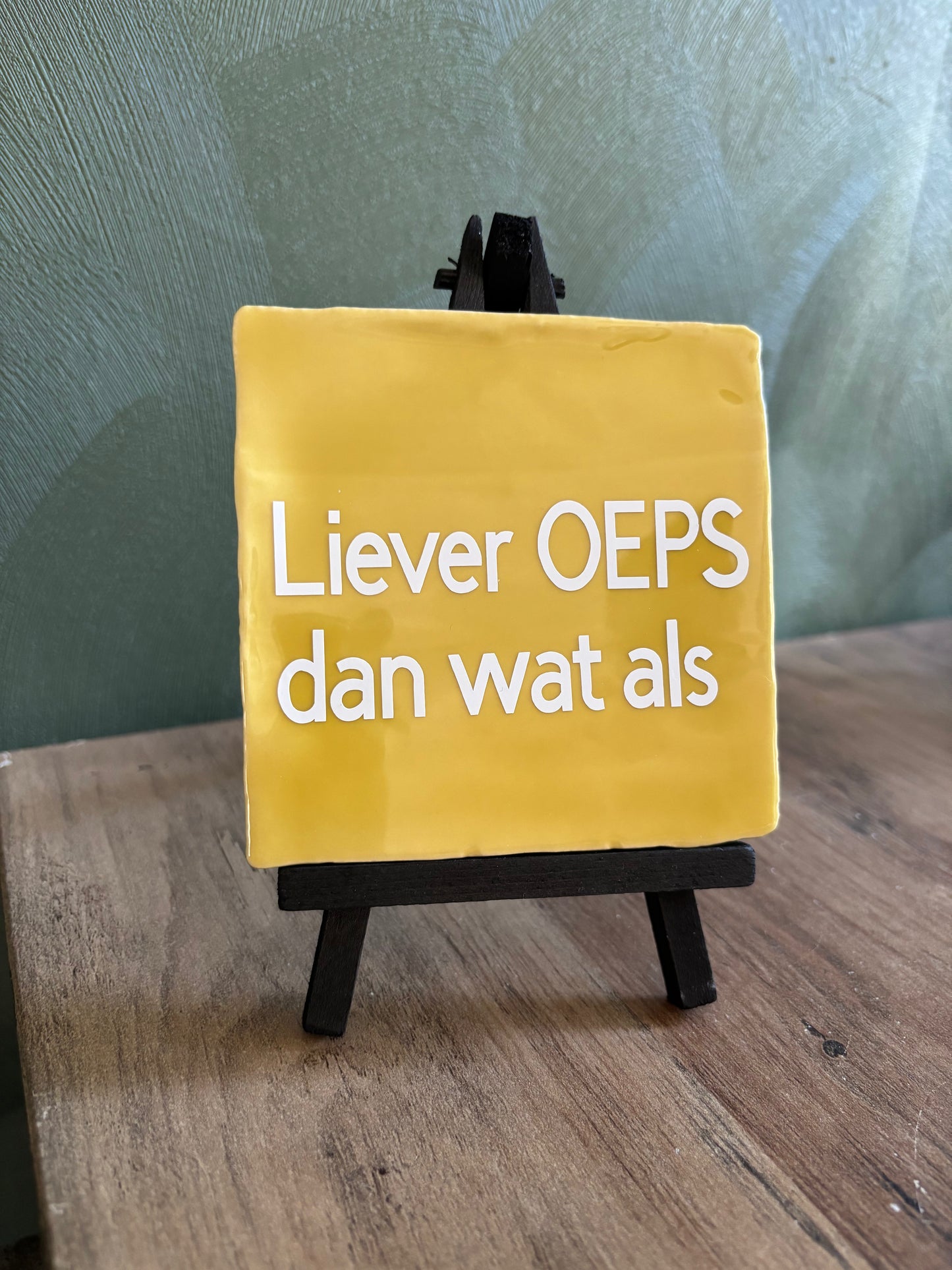 Tegeltjes met tekst ByMVcrafts