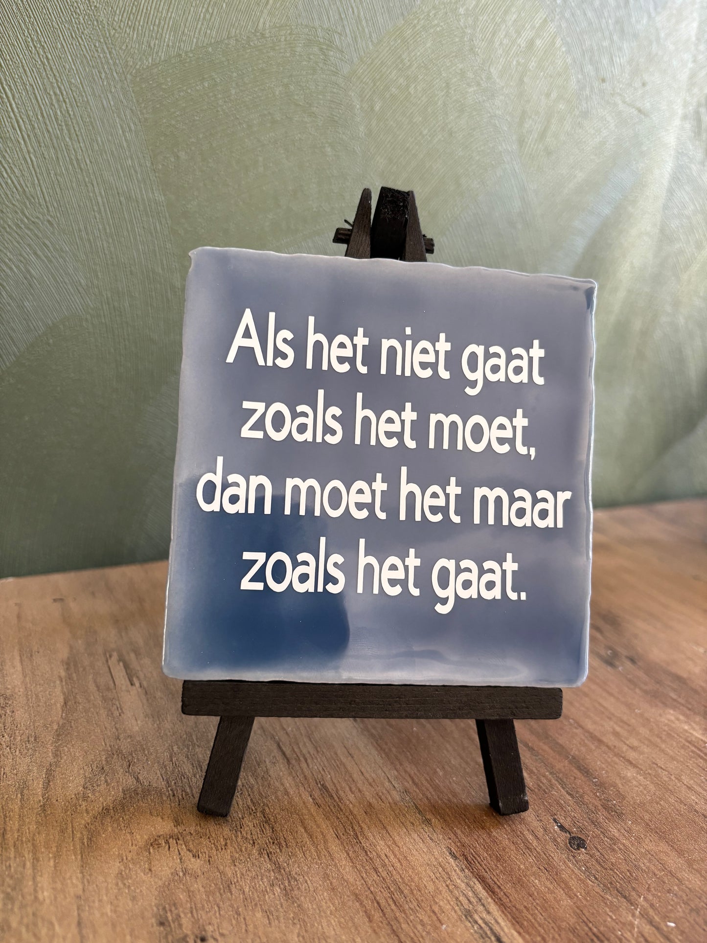 Tegeltjes met tekst ByMVcrafts