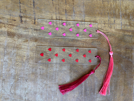 Hartjes boekenlegger ByMVcrafts