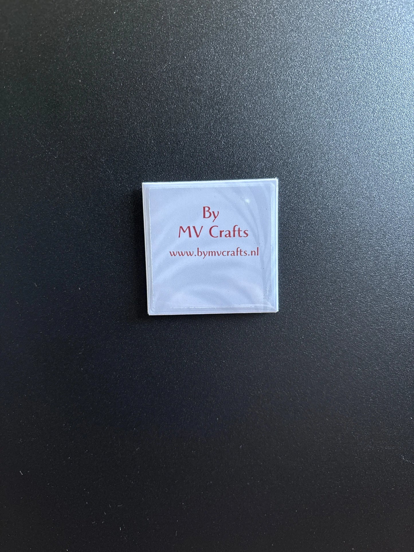 Logo Magneet 5x5cm ByMVcrafts