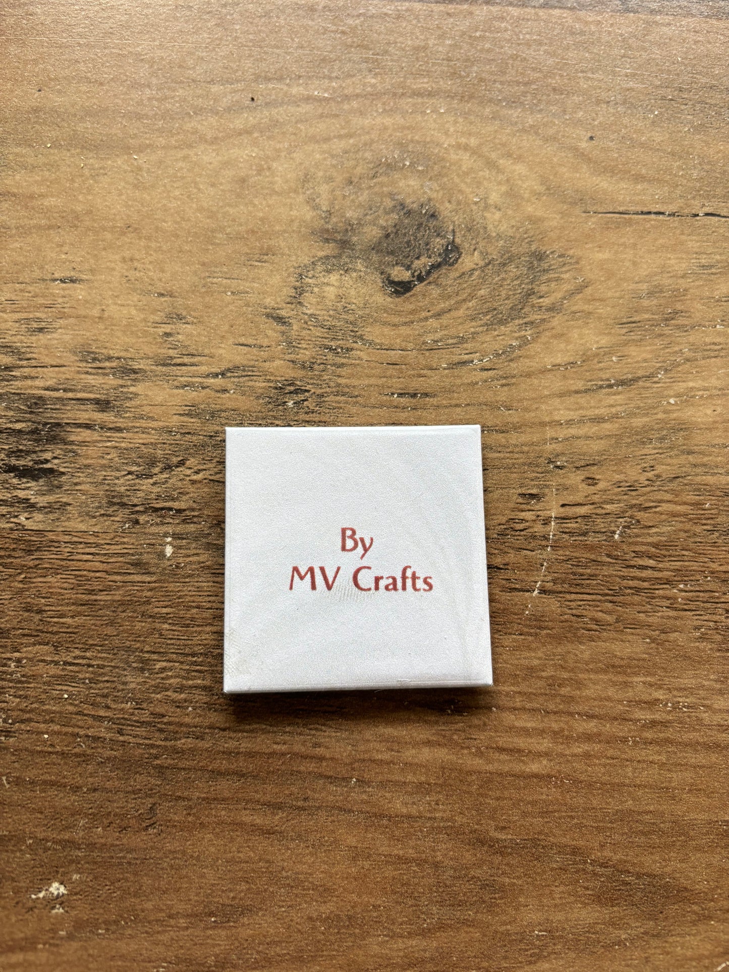 Logo Magneet 5x5cm ByMVcrafts