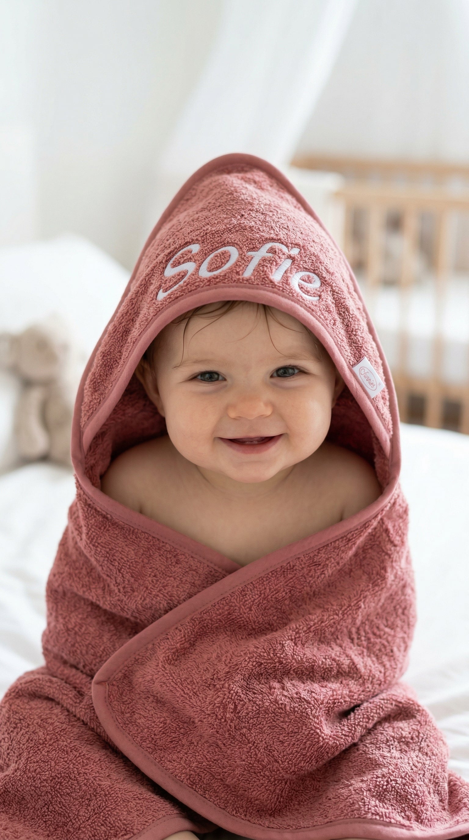 Badcape met Naam – Comfort & Persoonlijke Touch ByMVcrafts