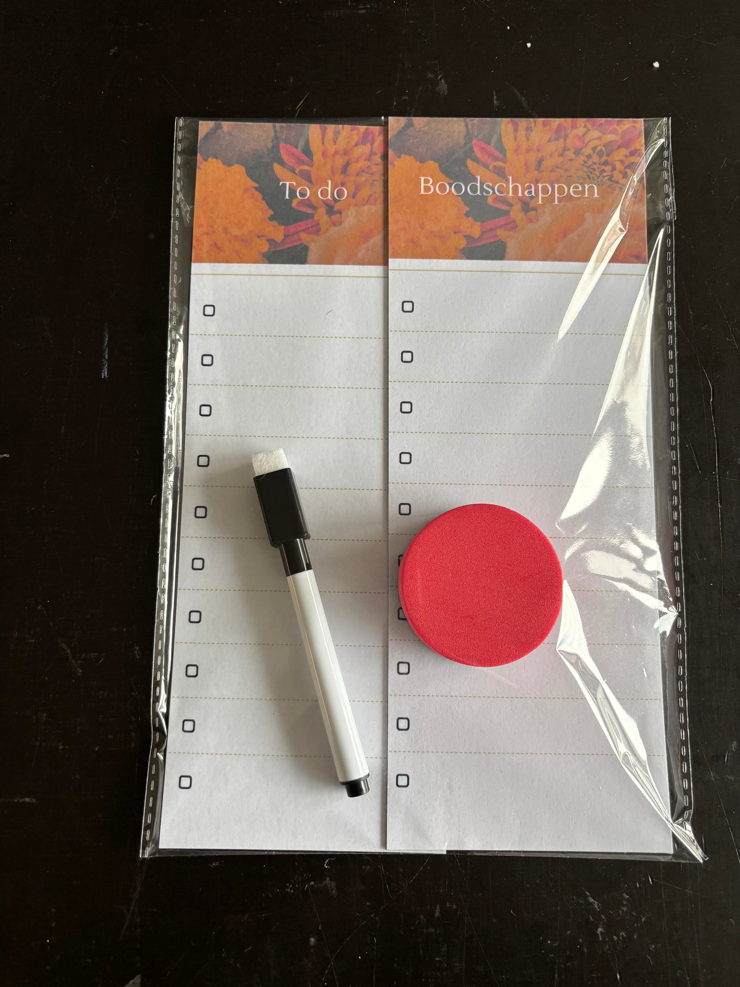 Magnetische To-do- en Boodschappenlijst set ByMVcrafts
