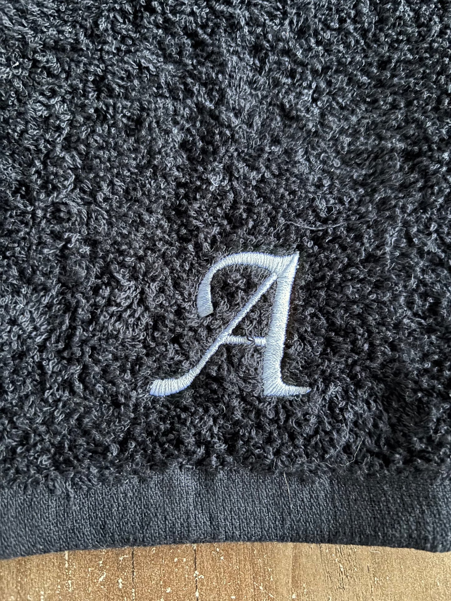 Cadeauset washandje met letter ByMVcrafts