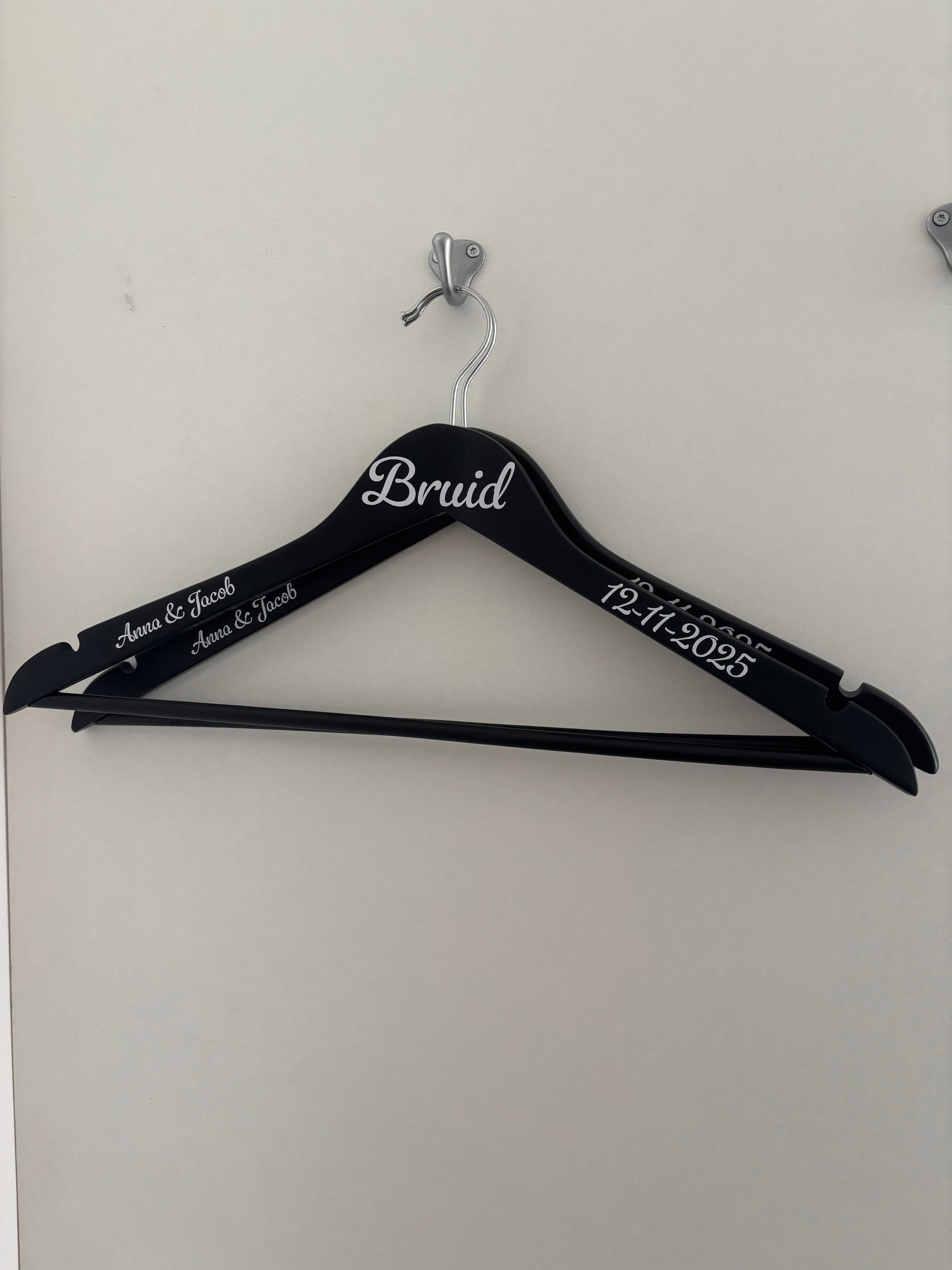 Kledinghanger Bruid/Bruidegom ByMVcrafts