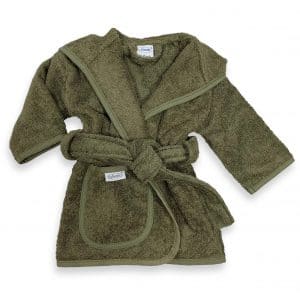 Schattige baby- en kinderbadjas – te personaliseren met naam of tekst