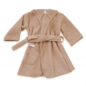 Schattige baby- en kinderbadjas – te personaliseren met naam of tekst