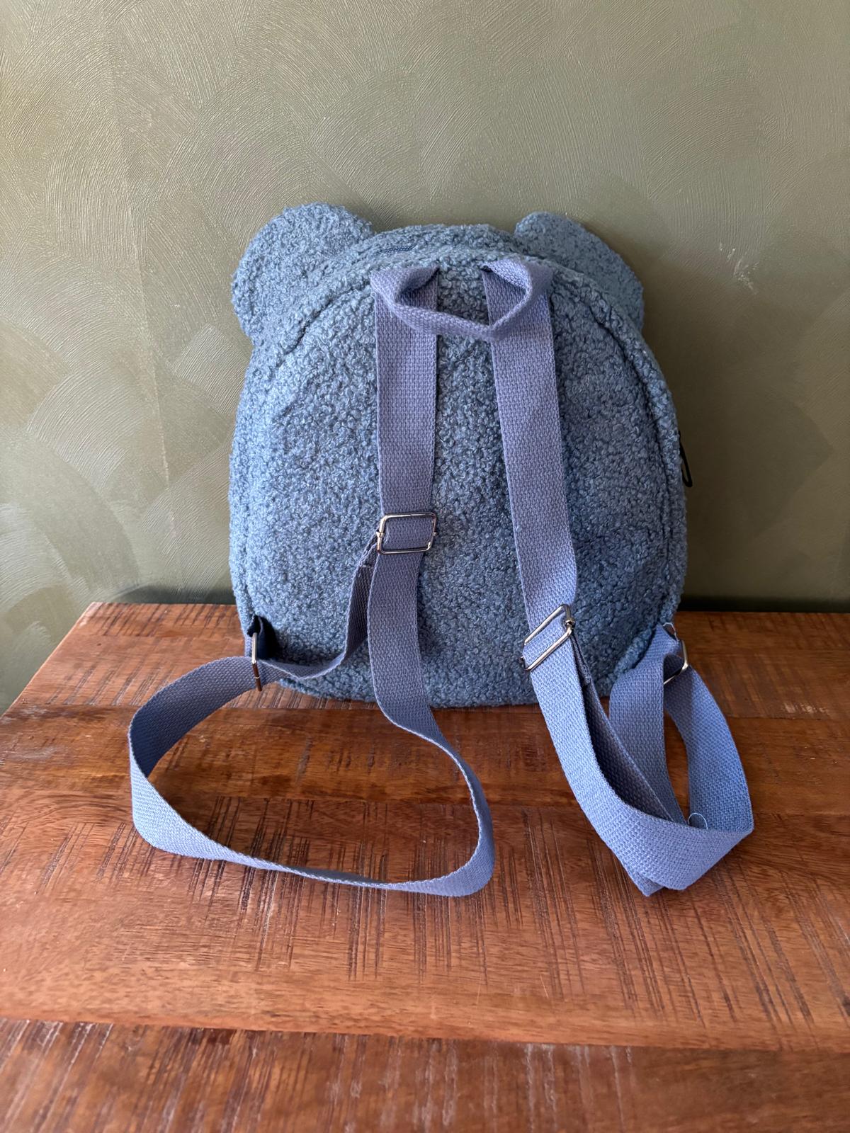 Teddy rugtasje – personaliseerbaar met naam of tekst ByMVcrafts